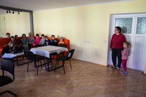Immigrant children in Drohobych