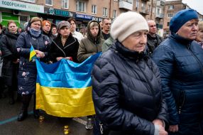 Farewell ceremony for serviceman Vasily Veklyuk