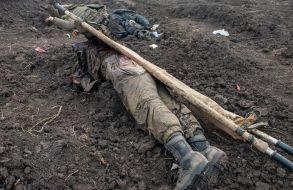 Corpses of the Russian occupiers