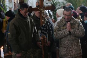 Farewell to the fallen defenders of Ukraine - brothers Roman and Leonid Butusin