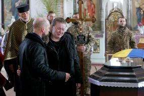 Farewell to the fallen defenders of Ukraine - brothers Roman and Leonid Butusin