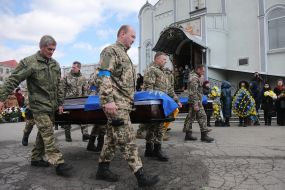 Farewell to the fallen defenders of Ukraine - brothers Roman and Leonid Butusin