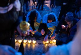 Light of Memory action in Lviv