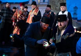 Light of Memory action in Lviv