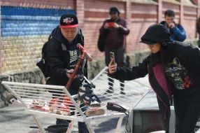 Various things that are most often stolen by Russian marauders near the building of the Russian consulate in Lviv