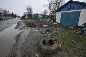 Unexploded ordnance in Andriyivka