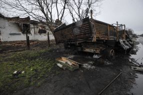 Consequences of shelling and explosions in Andriyivka