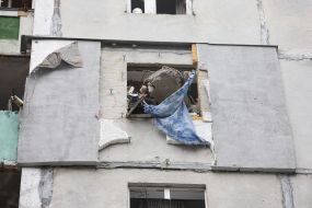 The results of the shelling in Chernihiv