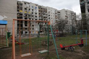 The results of the shelling in Chernihiv