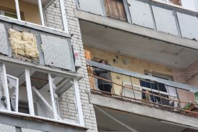 The results of the shelling in Chernihiv