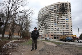 The results of the shelling in Chernihiv