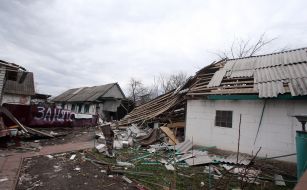 Destroyed houses
