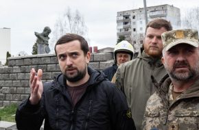 Kirill Timoshenko and Alexander Pavlyuk in Borodyanka