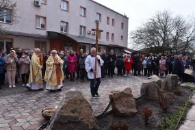 Великодня літургія  у Санктуарії Бога Отця Милосердного в Запоріжжі