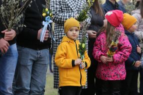 Palm Sunday celebration in Stryi