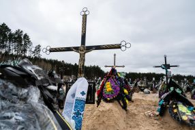 Cemetery with hundreds of fresh graves in Irpіn