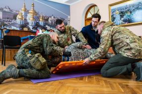 Training of volunteers of the medical battalion "Hospitallers"