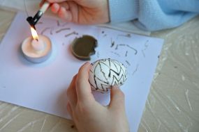 Благотворительный мастер-класс по росписи писанок