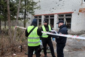 Слідчі збирають докази скоєних злочинів російських окупантів в селі Бервиця