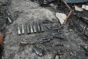 Боєприпаси в селі Бервиця