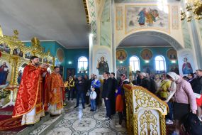 Easter service in Zaporozhye