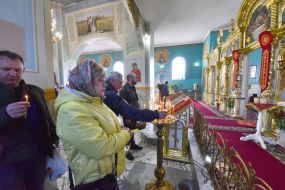 Easter service in Zaporozhye