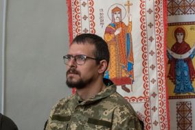 Easter service in Kharkiv