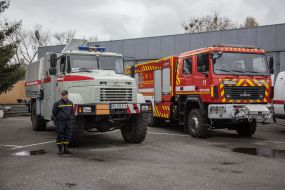 Fire and rescue base of the SES