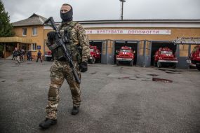 Fire and rescue base of the SES