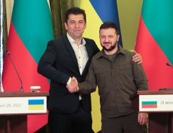 Briefing by Volodymyr Zelensky and Kiril Petkov