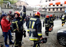 Consequences of the rocket attack on Kyiv