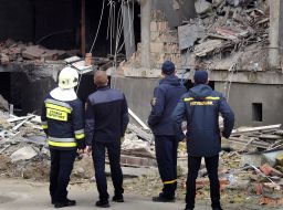Consequences of the rocket attack on Kyiv