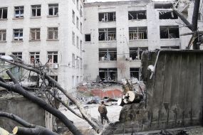 Consequences of the rocket attack on Kyiv