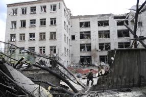 Consequences of the rocket attack on Kyiv