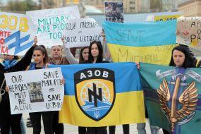 Action "Save the defenders of Mariupol!" in Kyiv