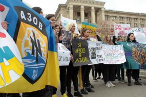 Action "Save the defenders of Mariupol!" in Kyiv