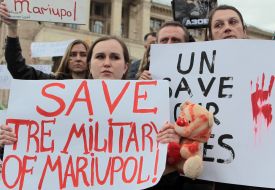 Action "Save the defenders of Mariupol!" in Kyiv