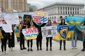 Action "Save the defenders of Mariupol!" in Kyiv