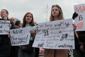 Action "Save the defenders of Mariupol!" in Kyiv