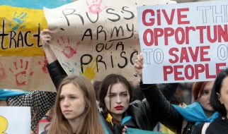 Action "Save the defenders of Mariupol!" in Kyiv
