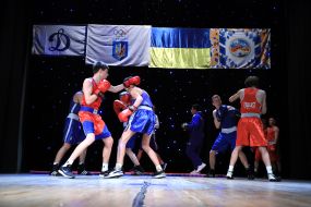 Показательные выступления боксеров Прикарпатья