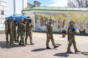 Прощання з Русланом Боровиком в Києві