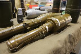 Образцы взрывоопасных и подозрительных предметов