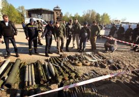 Collected Russian ammunition from the territory of Gostomel airport
