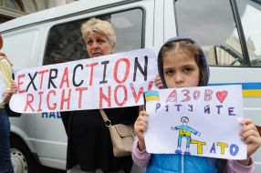 Action "Save the defenders and residents of Mariupol" in Lviv