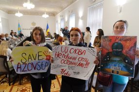 Action "Save the defenders and residents of Mariupol" in Lviv