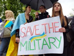 Action "Save the defenders and residents of Mariupol" in Lviv