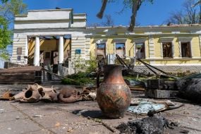 The Hryhoriy Skovoroda Museum in the Kharkiv Region was destroyed
