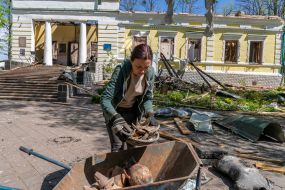 The Hryhoriy Skovoroda Museum in the Kharkiv Region was destroyed