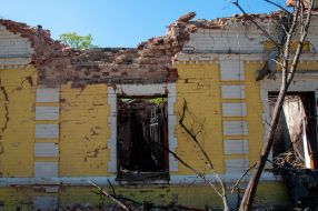 The Hryhoriy Skovoroda Museum in the Kharkiv Region was destroyed
